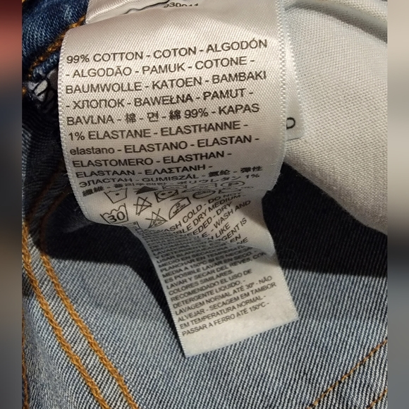 Levi's Premium RIBCAGE STRAIGHT ANKLE WOMEN'S JEANS Size 25 - Picture 5 of 11